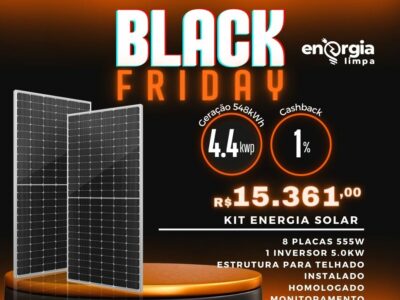 Kit Gerador Solar 548kWh/Mês